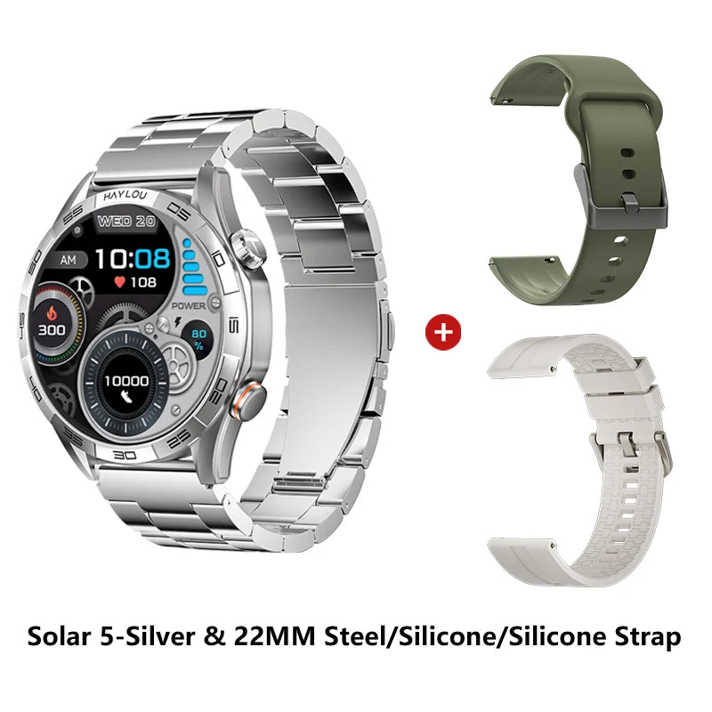 HAYLOU Solar 5 Smartwatch | AMOLED Voice Calling