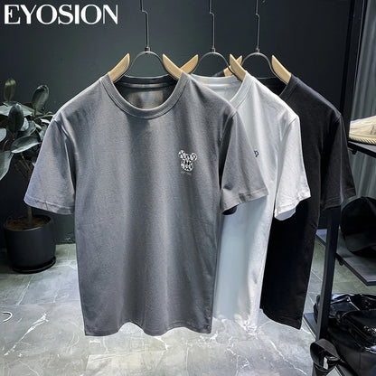 Polo-Shirts High Street Bären-Print Freizeit Kurzarm Umlegekragen Ropa Hombre Camisetas