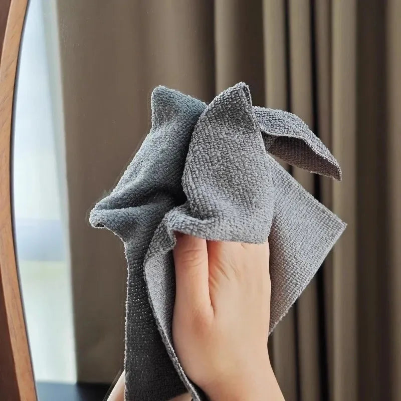 Microfiber Dishcloth Double-Sided Kitchen Cloth - 20 Sheets