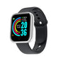Multifunktionale Smartwatch für Herren und Damen, Bluetooth-verbundenes Telefon, Musik, Fitness-Sportarmband, Schlafmonitor, Y68 Smartwatch D20