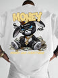 Men's Letter Print Casual Sporty Summer Tee