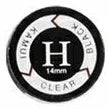 KAMUI Original CLEAR/BLACK Cue Tip Premium Quality Pool Cue Head of 14mm for Sale