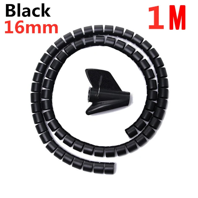 Flexible Spiral Cable Wire Protector 1M/2M - 10/16mm