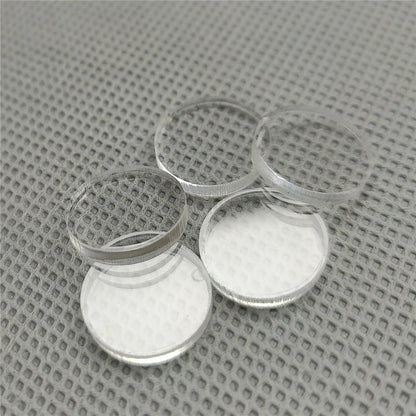 Transparente Klebepads Dicke 2,6 mm Durchmesser 15,5 mm Großhandel Play Cue Break Jump Cue Carom Pool Queue Snooker & Billard Zubehör