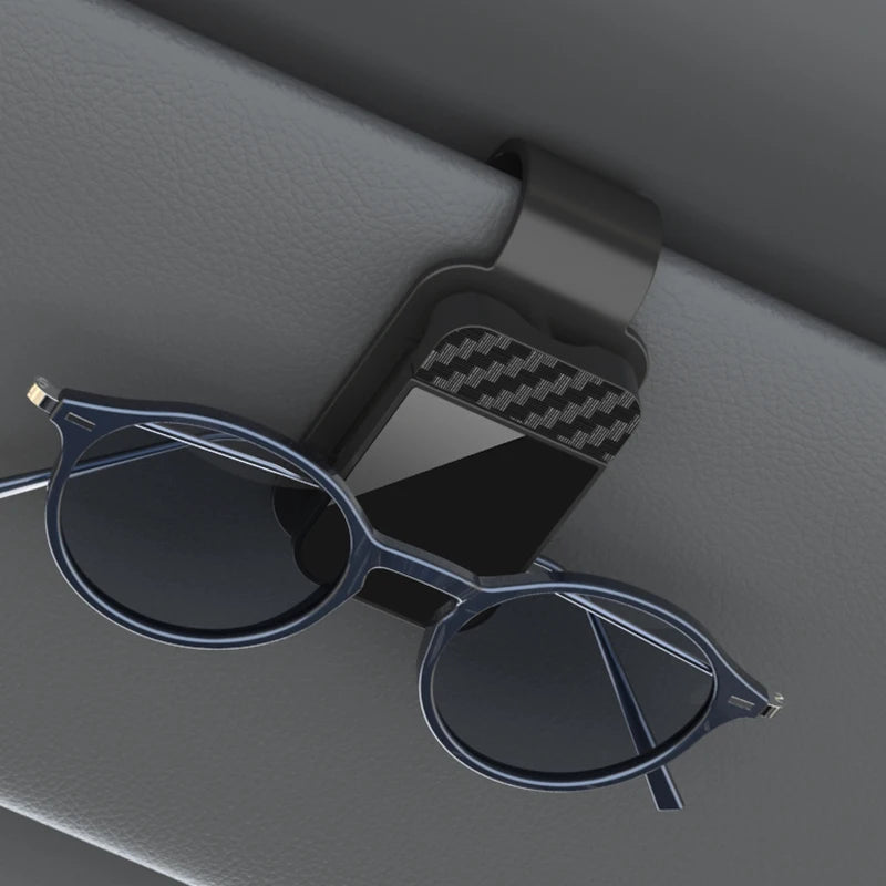 Car Sun Visor Sunglasses Clip & Eyeglasses Hanger