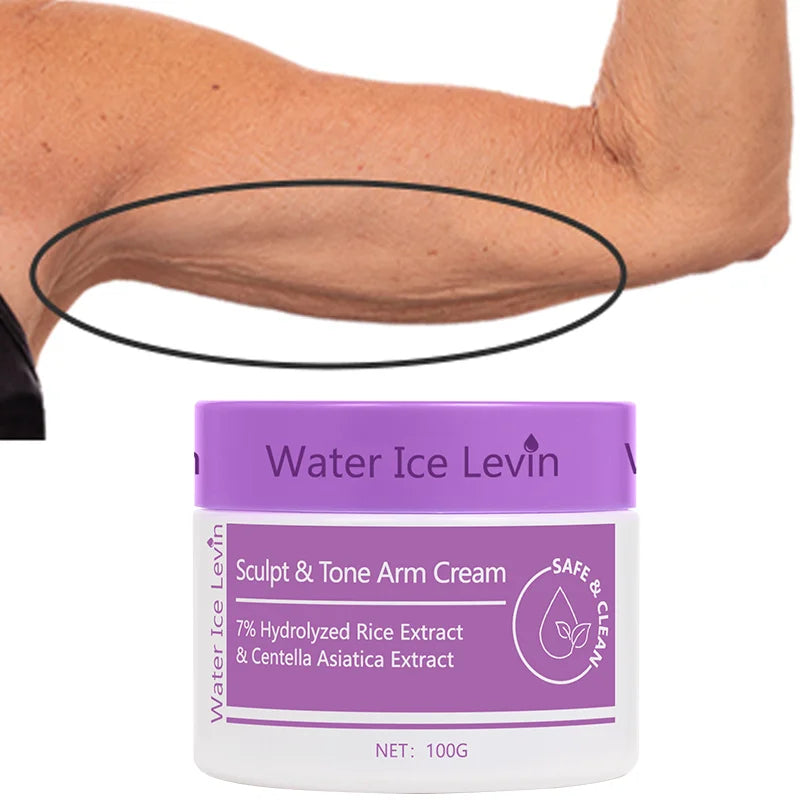Arm Firming Cream 1+1 Pack 100g with Collagen Vitamin C Rice Centella Sculpts Tones Arms 2-3 Min Massage Moisturizing Cheap
