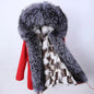 Maomaokong 2022 Winter Long Jacket Real Fur Coat Women Clothes Large Fur Collar Detachable Natural Fox Lining Parkas Leather Fur