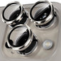 3-2PCS Camera Lens Protector For iPhone 17 Pro Max 17Pro 17Air Metal Ring Protector Glass For iPhone 14 15 16 ProMax Camera Lens