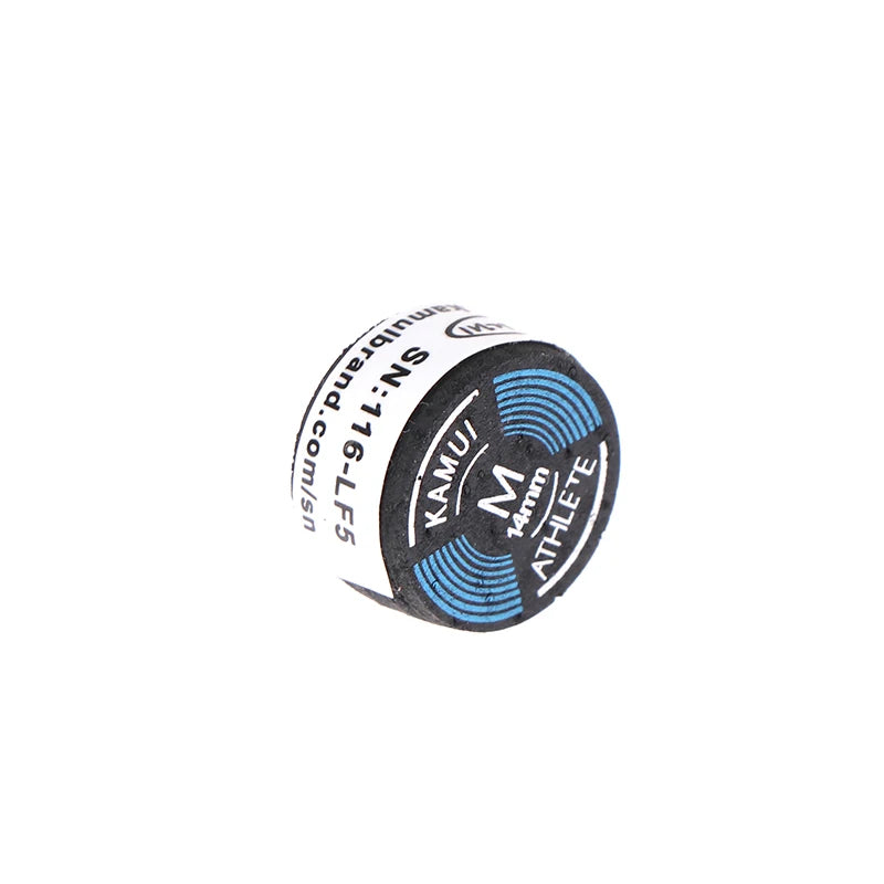 1 Stück 14MM S/M/H Queuespitze Qualität Pool Billard Leder Queuespitze Neun-Ball Queuespitze Snooker Queuespitze Harter Weicher Kopf