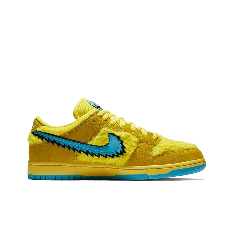 POIZON Nike X Grateful Dead Sb Dunk Low 'Yellow Bear' CJ5378-700