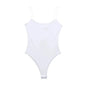DAMEN 2025 Sexy enge Bodys für Frauen Weiß Schwarz Rückenfreier Body Damen Einteiler Jumpsuits für Frauen Sexy Dessous Body