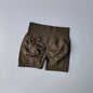 Damen-Sporthose mit Pfirsich-Po-Lifting, hoher Taille und Taillenstraffung, schlankmachende Laufhose, schnell trocknend, dreiviertel-enge Hose