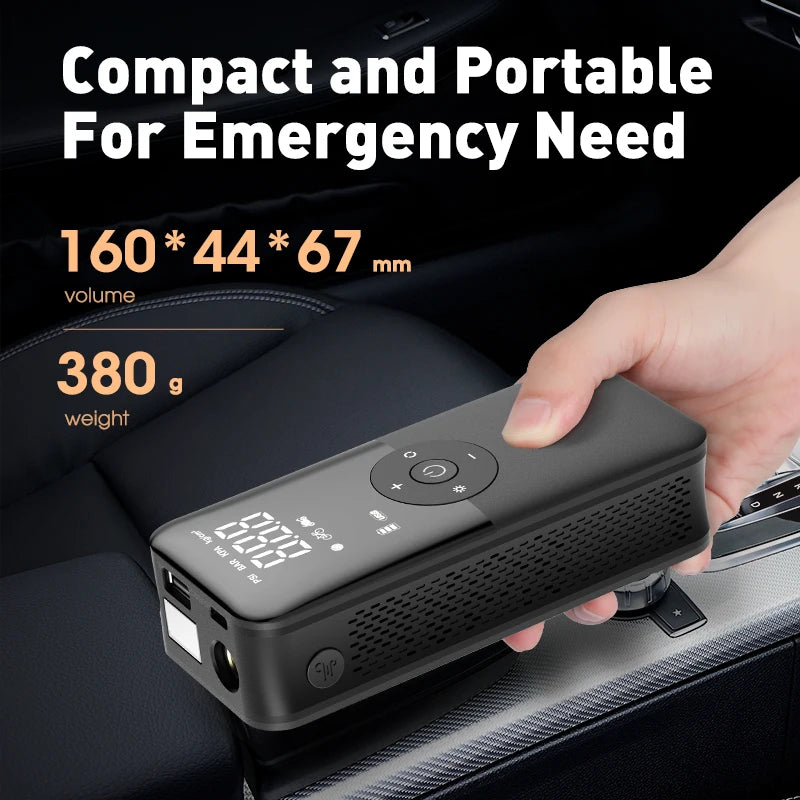 CARSUN Cordless Tire Inflator | Portable Air Pump