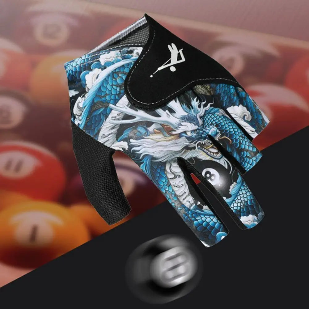 Left Hand Billiards Glove – Non-Slip Half Finger Glove
