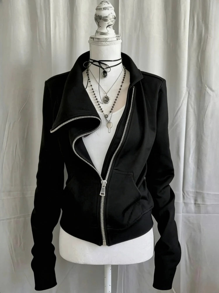 Hoodie Sweatshirt Jackets Subculture Faux Fur Hooded Casual