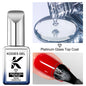 KODIES GEL Chrome Top Coat Nail Powder Finish UV Gel Nail Polish 15ML Super Shine Topcoat No Wipe Semi Permanent DIY Nails Art