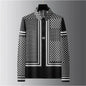 Luxury Printed Shirt Men's Long Sleeve Slim Casual Shirt High Quality Fashionable Popular Extra Large Size No-Iron Men's XS-6XL