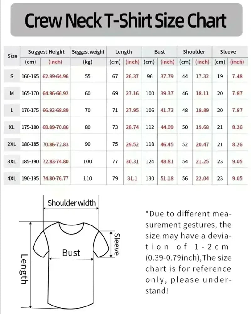 Classic Luxury Men's Designer T-Shirt – Short Sleeve Premium Summer Tee