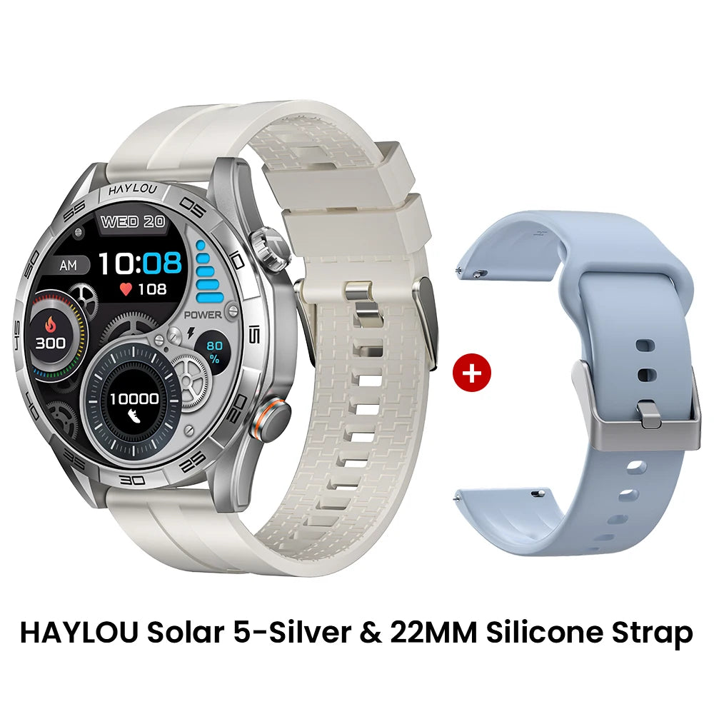 HAYLOU Solar 5 AMOLED Smartwatch Voice Calling Men