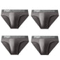 4 Stück Herren Sexy Slips Studentenmode Unterwäsche Herren Slips Atmungsaktive Elastische Große Größe Herren Unterhosen Buchstabenbunddruck