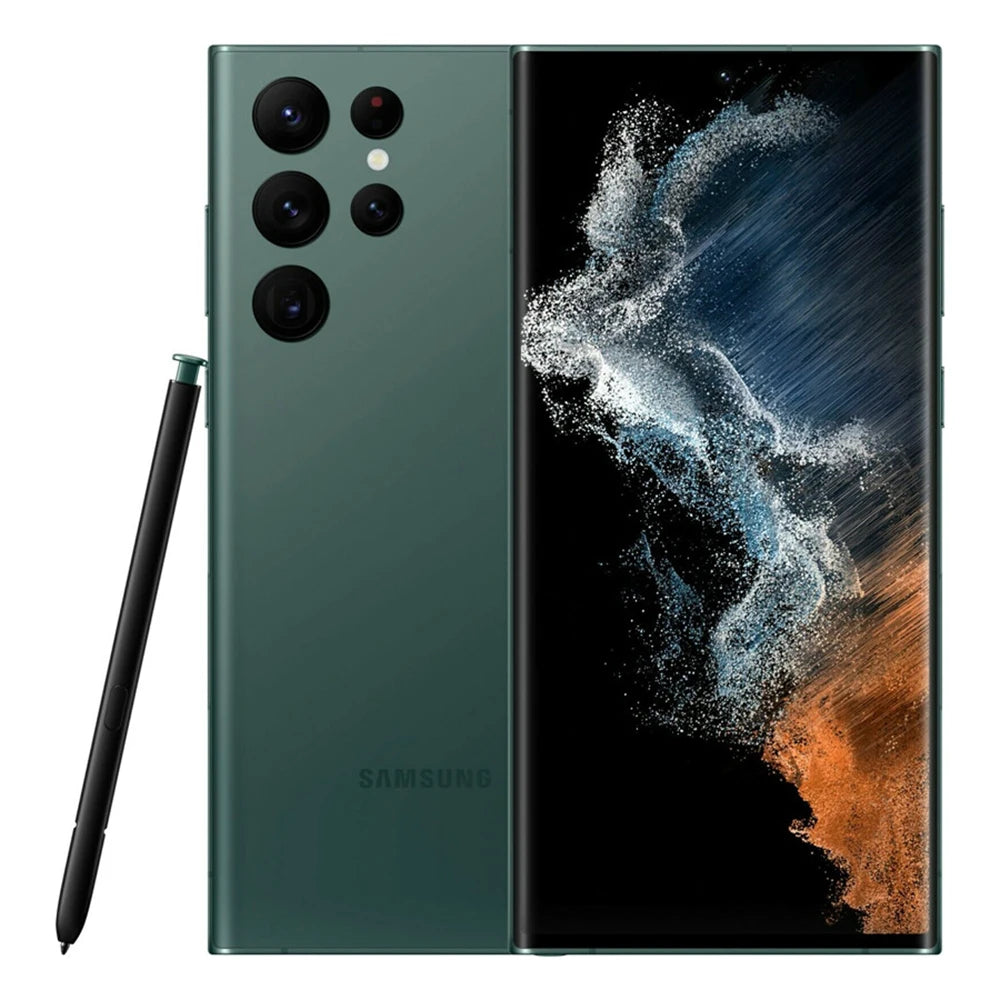 Samsung Galaxy S22 Ultra 5G Generalüberholt Entsperrt 108MP 8K Kamera S Pen 128GB
