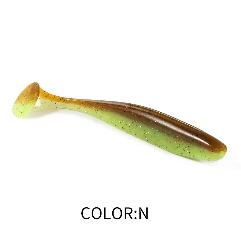 2021 Supercontinent shiner 50mm 75mm 100mm Fishing Lures soft Artificial Bait easy for hooking up big pike
