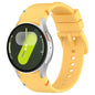 Silicone Strap for Samsung Galaxy Watch7 6 5 4 44mm 40mm Sports Watches Instead of Bracelets for 6/4 Classic 47mm 46mm 43mm 42mm