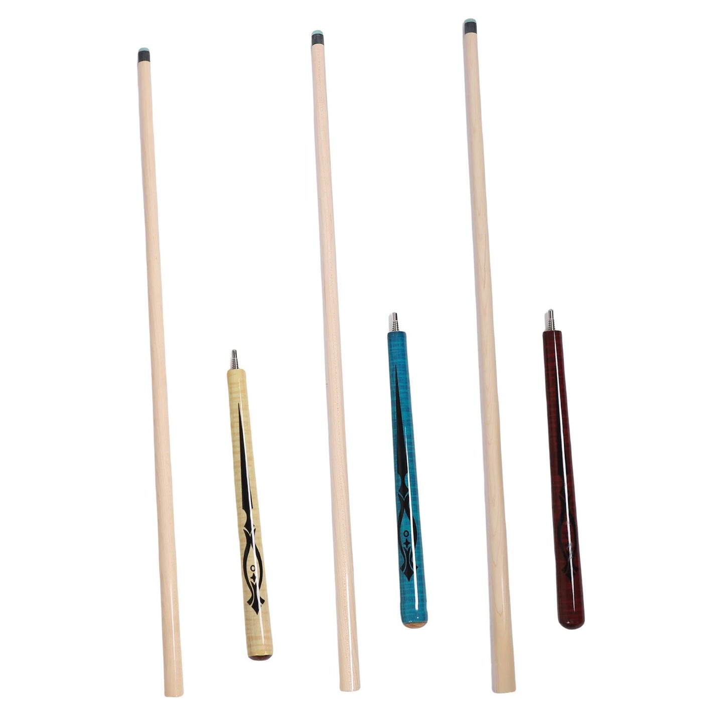 Jump Break Pool Queue Ahorn Holz 13mm Spitze 1.05m Billard Queue für Training und Aufführungen Jump Break Queue Holz Jump Break Queue
