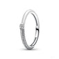 New 925 Sterling Silver Rings Stackable Infinite Heart Red Enamel for Women Mom Original Silver 925 Wedding Ring Jewelry Gift