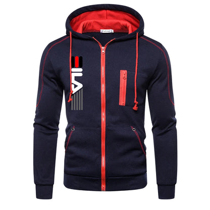 Zipper Sweatshirt Suit Sportswear for Men Daily Casual Hoodies Hot High Quality 2025 Sports Tracksuit Jogging Men's Clothing