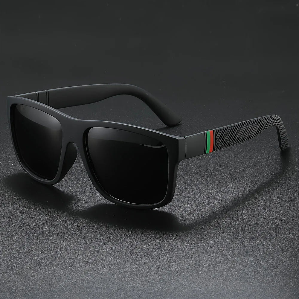 2PCS Polarized Sunglasses Brand Designer Vintage Sunglasses Man Fashionable Driving Sun Glasses Eyewear