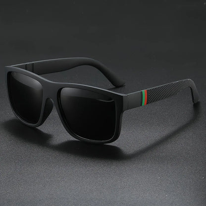 2PCS Polarized Sunglasses Brand Designer Vintage Sunglasses Man Fashionable Driving Sun Glasses Eyewear