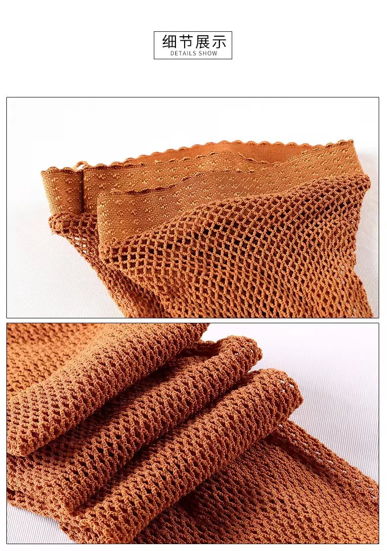 Professional Hard Mesh Tights Latin Dance Fishnet Stockings Competition Special Pantyhose Sole Non Slip Bone Line Oxford Socks