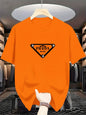 Milan Fashion Men's Luxury Printed Cotton T-Shirt
