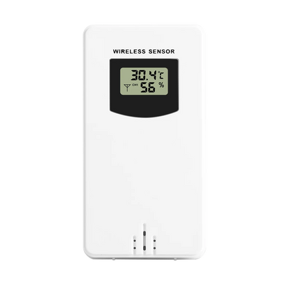 Multifunctional Weather Station Alarm Clock Touch Screen Thermometer Hygrometer Wireless Sensor Sunrise Sunset Hygrothermograph