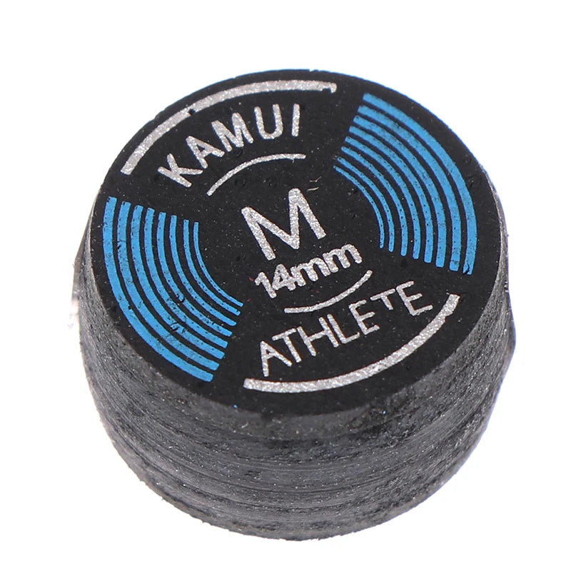 1 Stück 14MM S/M/H Queuespitze Qualität Pool Billard Leder Queuespitze Neun-Ball Queuespitze Snooker Queuespitze Harter Weicher Kopf