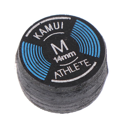 1 Stück 14MM S/M/H Queuespitze Qualität Pool Billard Leder Queuespitze Neun-Ball Queuespitze Snooker Queuespitze Harter Weicher Kopf