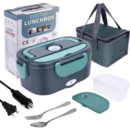 60W Electric Lunch Box Food Warmer 1.5L Car Home