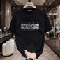 Fashion Luxury Brand 2025 Summer New Designer Print Pattern Pure Cotton High-quality Casual Sports Harajuku Unisex Plus Size