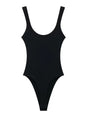 Women's Skinny Ribbed Bodysuits O Neck Straps Snap-Button Sexy Fashion Female Playsuits Comfortable Stretchy Clothing
