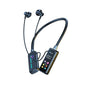 Farbdisplay Bluetooth 5.4 Kopfhörer Nackenbügel-Kopfhörer Drahtlose Headsets Geräuschunterdrückende Ohrhörer für Live-In-Ear-Monitoring