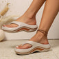 Damen stylische EVA Flip-Flops Bequem Weich Rutschfest Geruchsneutral Modisch Vielseitig für Strand Sommer Freizeit Strandschuhe