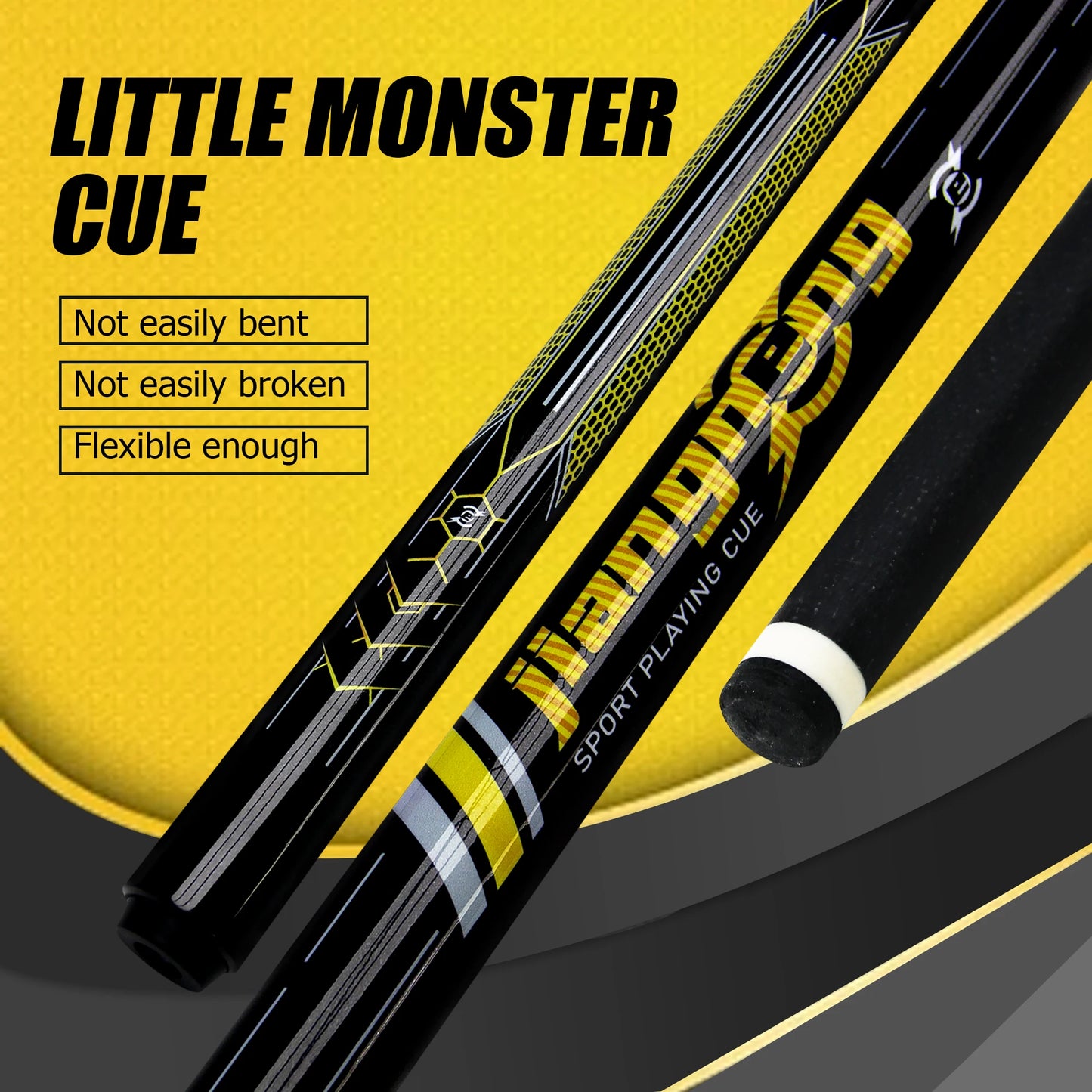 Carbon Fiber Professional Jump/Break Pool Cue, 13mm Tip stability putter shaft, Tournament-Level Precision Billiard Cue