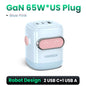 【US Plug】UGREEN 65W 30W GaN Charger Robot Design QC4.0 3.0 PPS for iPhone 17 16 15 Pro Macbook Laptops Tablet PD3.0 Fast Charg