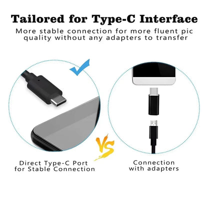 Type-C Endoscope Camera IP67 Waterproof 5.5/7mm LED