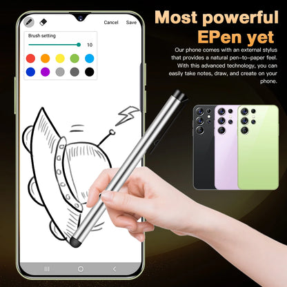 2026 HOT Pad Tablet PC 7.3 inch HD 4K SMS 26 ultra Android 13 22GB+2TB 7800mAh Battery 4G 5G Dual Sim Card WiFi GPS Google Tab