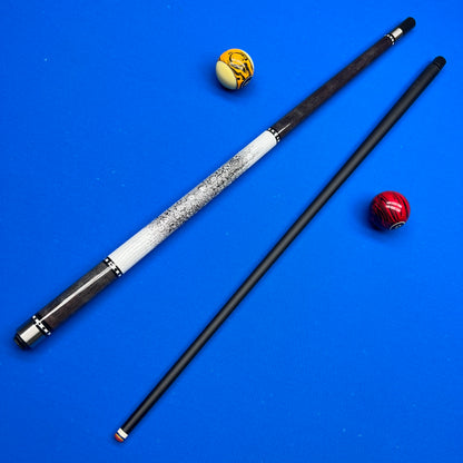 Pro Pool Cue Lizard Grip Rainbow Tip Stainless Joint