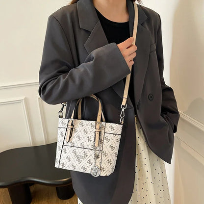 Umhängetasche Damen, Echtleder Crossbody Messenger Bag Elegante Tragetasche Handtasche Frauen