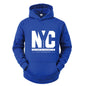 Neue Herbst- und Winter-Herren-Freizeitmode Bequemer Buchstabendruck Langarm Kapuzen-Vielseitiger Sport-Pullover