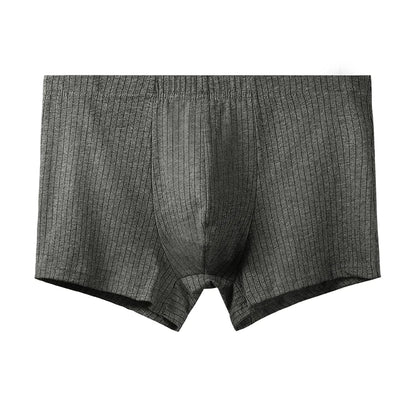 Men's Cotton Boxer Briefs – Breathable Sports Shorts